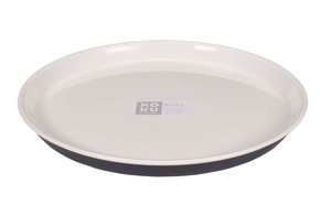 KOKUラウンド平皿　大　スチールグレー 【台所用品】