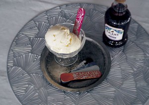 FLAVOR（フレーバー）　アイススプーン　可愛い　花柄　アイスクリーム