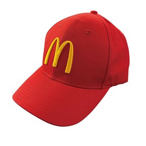 McDonald's マクドナルド CAP LOGO RED 帽子 キャップ ハット アメリカ カジュアル ファッション