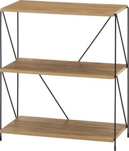 EZBOワイヤーラック3段 60幅 OAK NA 77561