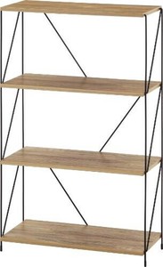 EZBOワイヤーラック4段 60幅 OAK NA 77563
