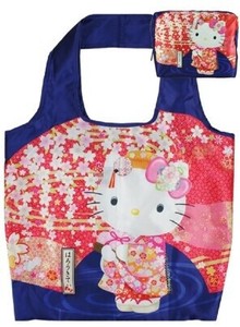 和柄シリーズ エコバッグ和306 枝垂れ桜（しだれざくら）