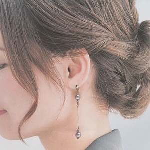 Pierced Earrings Silver Post