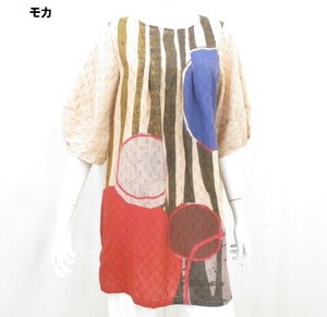 【夏物新商品】綿デジタルプリントチュニック
