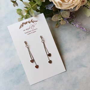 Pierced Earrings Silver Post