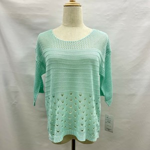 T-shirt Summer Knit Mesh Openwork [S/S NEW]
