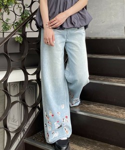 【2025春夏新作】ペタペタワンニャンデニム