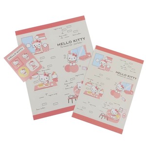【レターセット】ハローキティ レターセット かわいいくらし