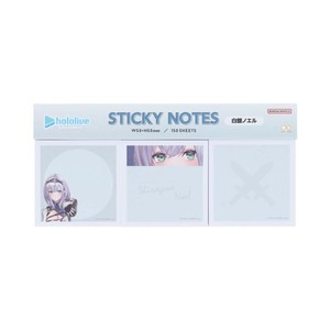【付箋】ホロライブプロダクション 付箋メモパッド 白銀ノエル