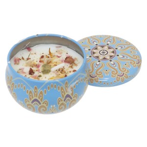 【日用品】フレグランスキャンドル 缶入り ワイルドWブルーベリー