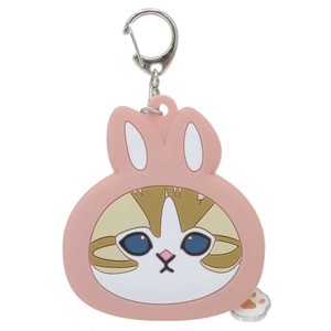 【ポーチ】mofusand ミニシリコンポーチ うさにゃん