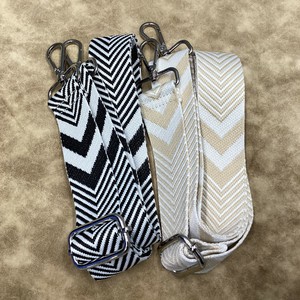 Small Bag/Wallet Bicolor Shoulder Strap