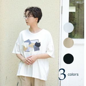 [SD Gathering] T-shirt Patchwork Cat [S/S NEW]