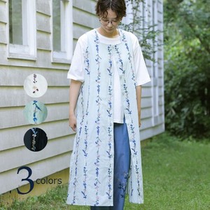 emago [SD Gathering] Vest/Gilet Stripe Flower Embroidery [S/S NEW]