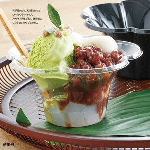 夏祭り　フード容器　ミニフルールカップ透明