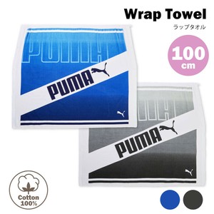 【PUMA】PUMA-5102　ラップバスタオル　丈100cm　綿100％