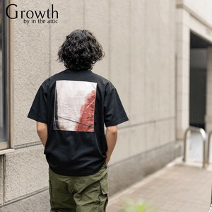 バック転写貼り付けTシャツ