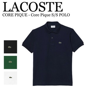 《即納》LACOSTE■半袖■ポロシャツ■CORE PIQUE - Core Pique S/S POLO