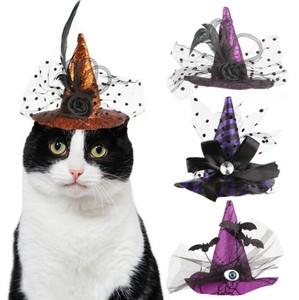 コウモリ 魔女帽 ハロウィン ペット用品 MBQ294