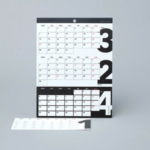 预购 日历/月历 2025年 桌历 日历 秋冬新品 日本制造
