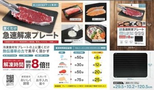 急速解凍プレート 4864
