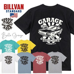 BILLVAN スタンダード Bill's GARAGE CUSTOM SHOP 半袖Tシャツ
