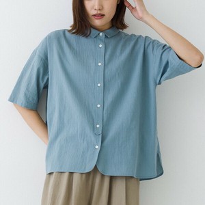 衬衫 抽褶 棉 春夏