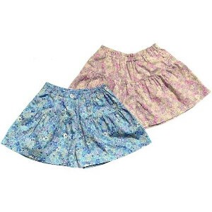 【日本製 】【日本製 ベビー服】花柄キュロット ［80〜140cm］