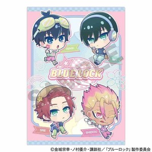 ■2025SS　新作■　ブルーロック　シングルクリアファイル　ピンク/ゆめかわスポーティ