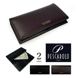 Long Wallet Genuine leather Slim 2-colors
