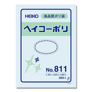 シモジマ HEIKO(ヘイコー) 006628100 ヘイコーポリ No.811 紐なし 50枚