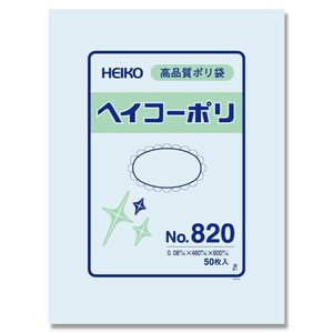 シモジマ HEIKO(ヘイコー) 006629000 ヘイコーポリ No.820 紐なし 50枚