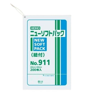 シモジマ HEIKO(ヘイコー) 006694811 ニューソフトパック No.911 紐付 200枚