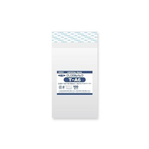 シモジマ HEIKO(ヘイコー) 006740810 クリスタルパック T A6 100枚