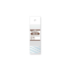 シモジマ HEIKO(ヘイコー) 006746800 クリスタルパック H 4-8 100枚