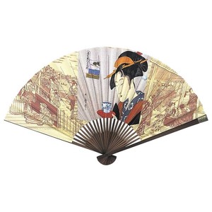 日本製(MADE IN JAPAN)  飾り扇 おきた 5514