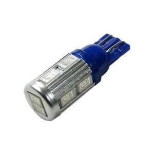 BREEZY NANIYA LEDバルブ T10 10SMD 2個セット ブルー A10S-B