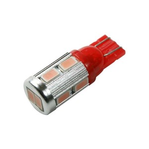 BREEZY NANIYA LEDバルブ T10 10SMD 2個セット ピンク A10S-P