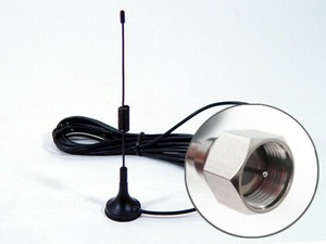 ワンセグ・地上波デジタルアンテナ　F型用　AO-4003