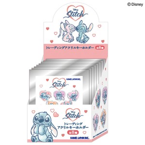 トレーディングアクリルキーホルダー8個入りBOX スティッチ ディズニー