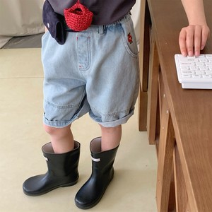 韓国スタイル パンツ 2色6サイズ ショートパンツ デニム くま 夏