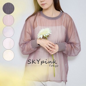 【2025SS新作入荷】シアービッグプルオーバー　SKYpink東京