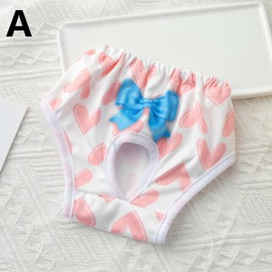 生理ズボン 薄手 花柄 ペット用品  MBQ360