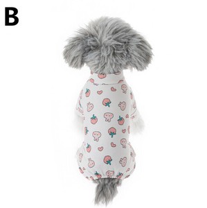 服 犬用  花柄 ペット用品   MBQ361