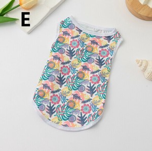服 ベスト 犬用 花柄 ペット用品   MBQ364