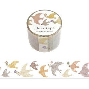 Tape hokkori life Clear Tape 30mm Width