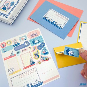 【新商品】おくる　デコレーションシール　ムーミン