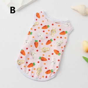 服 ベスト 犬用  花柄 ペット用品  MBQ372