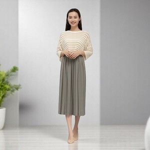 七分裤 百褶/褶裥 宽版裤