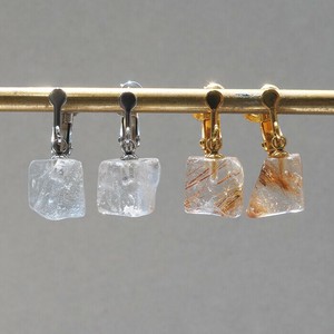 Clip-On Earrings Earrings Natural Stone Stainless Steel